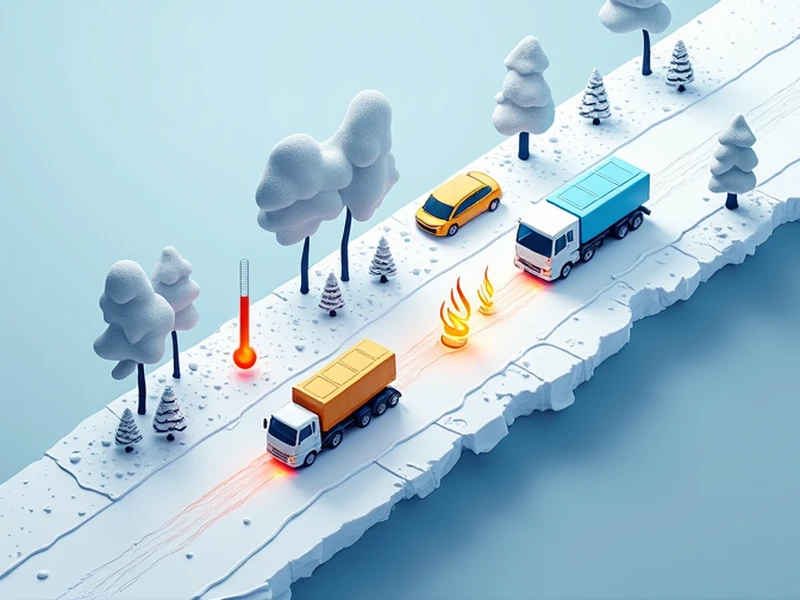 The Challenges and Strategies of Electric Heavy-duty Trucks in Winter