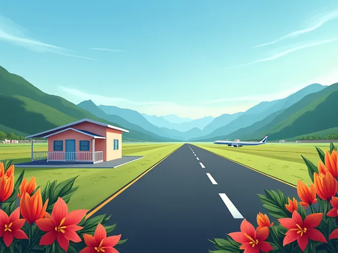 揭开埃cuador小型机场的神秘面纱Vinces机场全貌