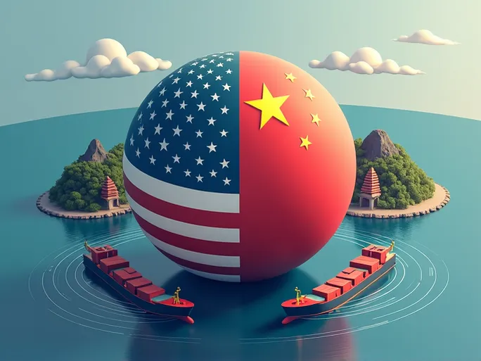 中美贸易博弈下的集装箱迷局美国进口量小幅回升中国份额持续走低