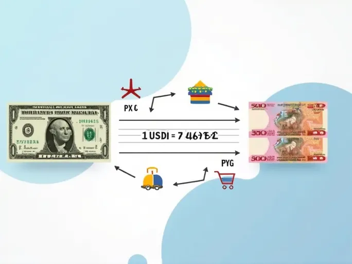 如何将500美元兑换为巴拉圭瓜拉尼