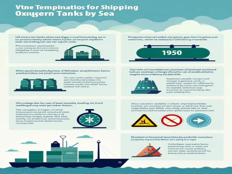 氧气罐海运出口全指南：危险品运输规范详解