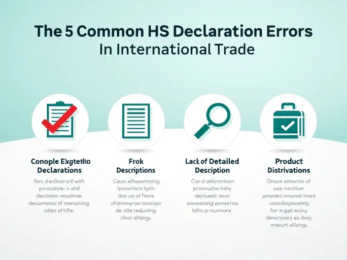 Five Common HS Declaration Errors and Compliance Reporting Guidelines