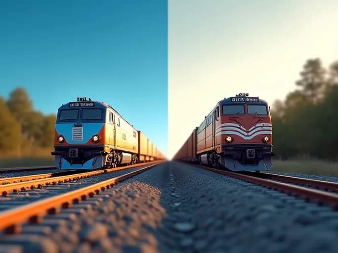 US Rail Freight Sees Container Surge Amid Declining Traditional Cargo