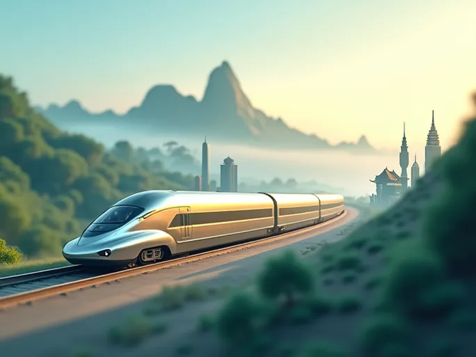 昆马高铁提速在即西南门户对接东南亚腹地区域发展迎来新引擎