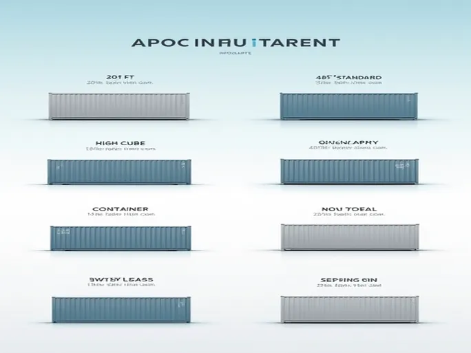 探索集装箱的世界与尺寸解析