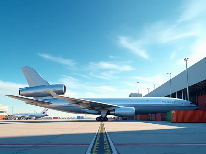 Guangzhou New Baiyun Airport Launches All-cargo Flights First Lufthansa Cargo Plane Arrives Successfully