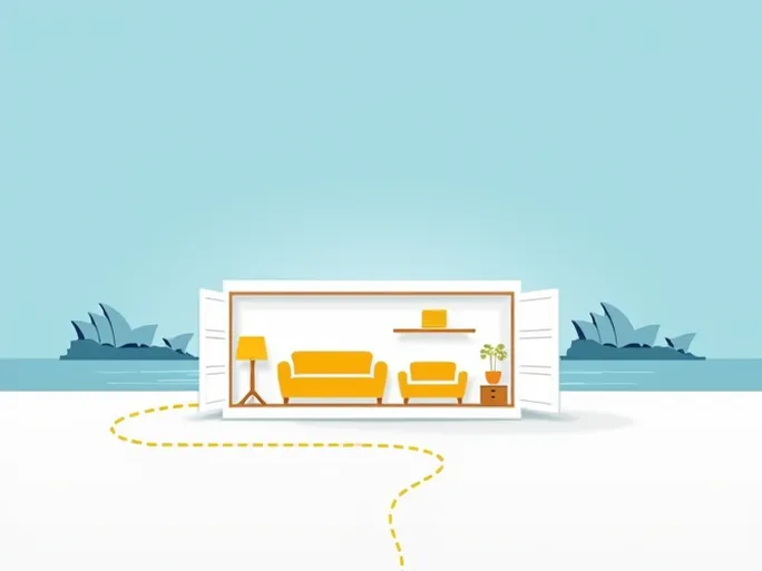 家具海运悉尼全攻略省时省钱打造澳洲新家