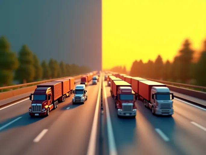 Trucking Industry Sees Mixed Demand in Economic Recovery