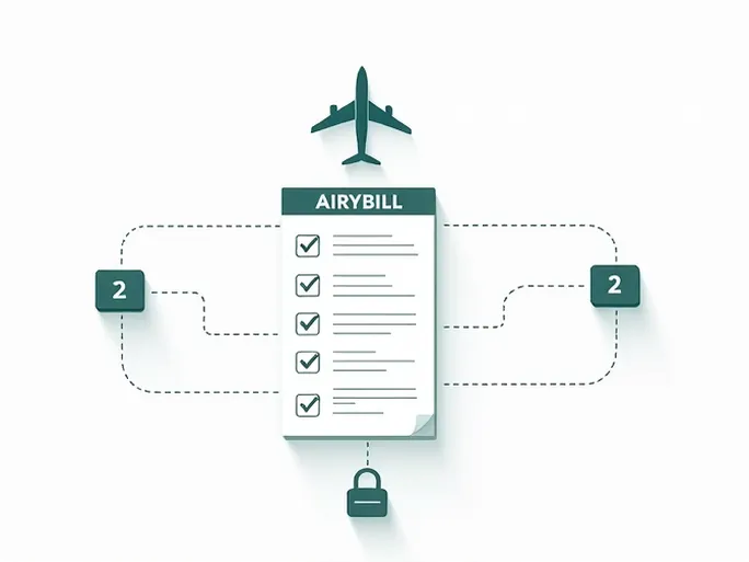 国际航空运单确保货物安全运输的核心凭证