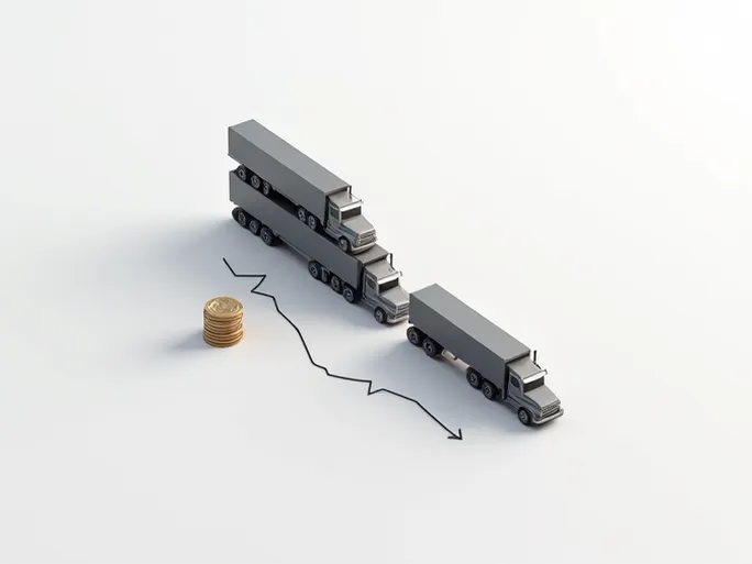 年末卡车货运市场疲软即期运价小幅上涨难掩颓势