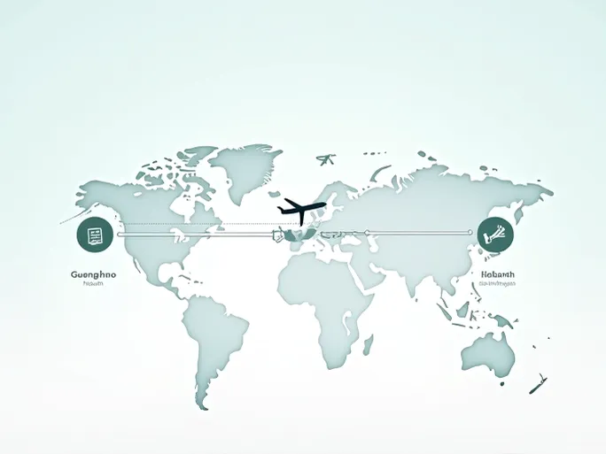 掌握广州至荷巴特空运信息与实时费用解析