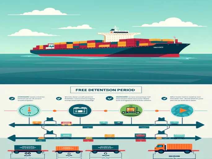 理解海运集装箱中的免箱期:Free Detention的价值与意义