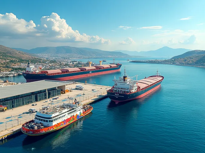 拉夫里奥港连接希腊与世界的重要枢纽