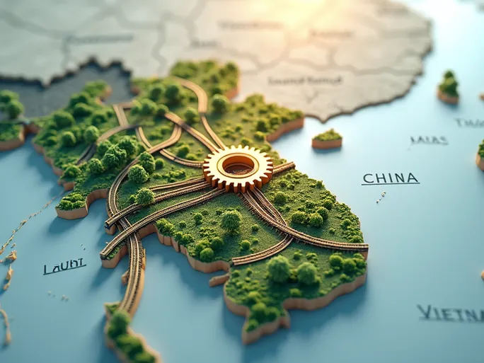 老挝铁路建设提速陆联梦想照进现实区域经济新引擎即将启动