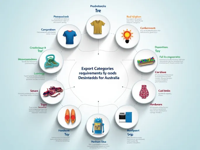 出口到澳洲必知的商检货物清单