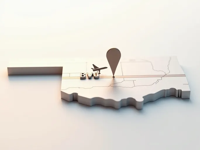 巴特尔斯维尔机场代码BVO 飞行指南与实用信息