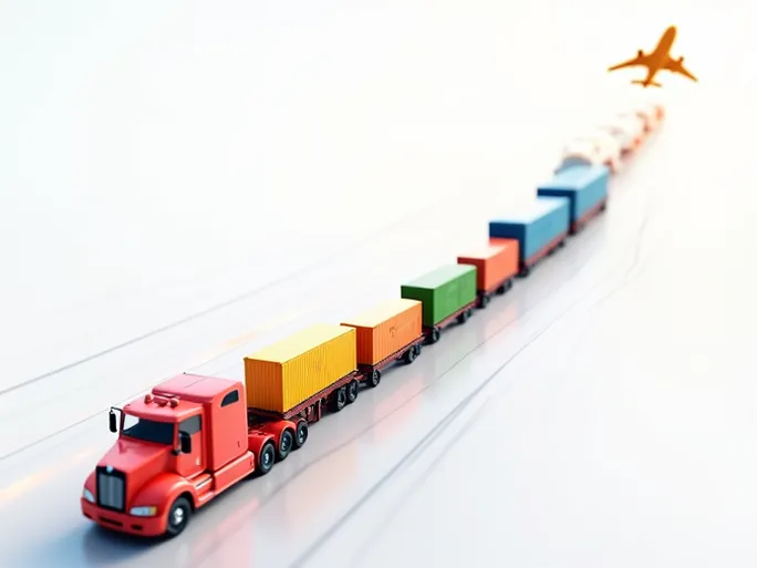 US Freight Index Rises for Fifth Month Amid Economic Growth