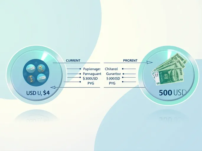 如何将500美元转换为巴拉圭瓜拉尼