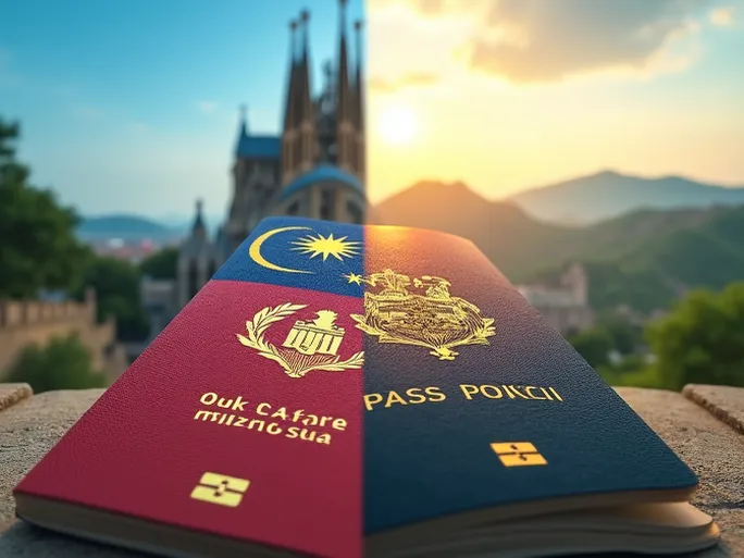 马来西亚护照畅游西班牙签证全攻略及中国旅游须知
