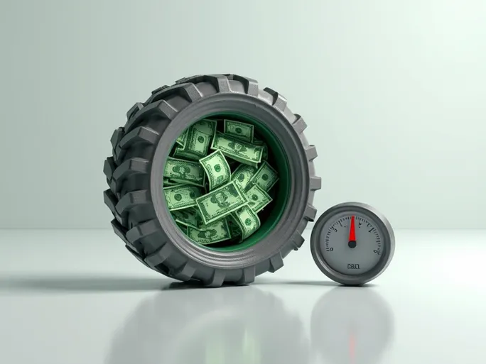 叉车轮胎维护别让黑色车轮成为成本黑洞