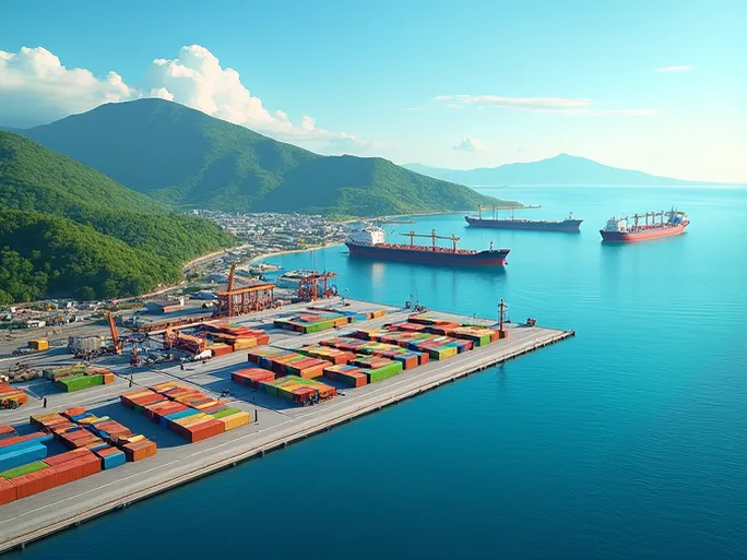 布图库卢巴港西非石油物流中心的崛起