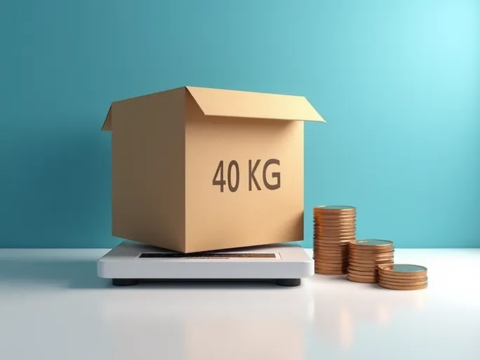四十公斤大件包裹寄递成本全解析运费构成省钱攻略与注意事项