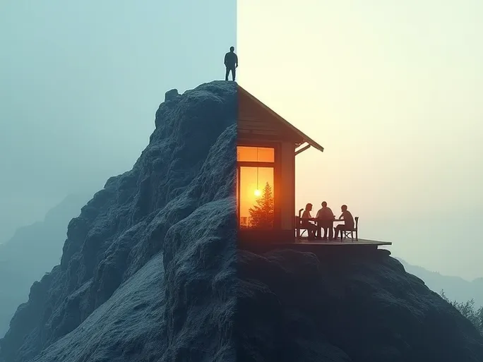 别让等以后偷走人生成功不是孤身登顶而是与爱同行