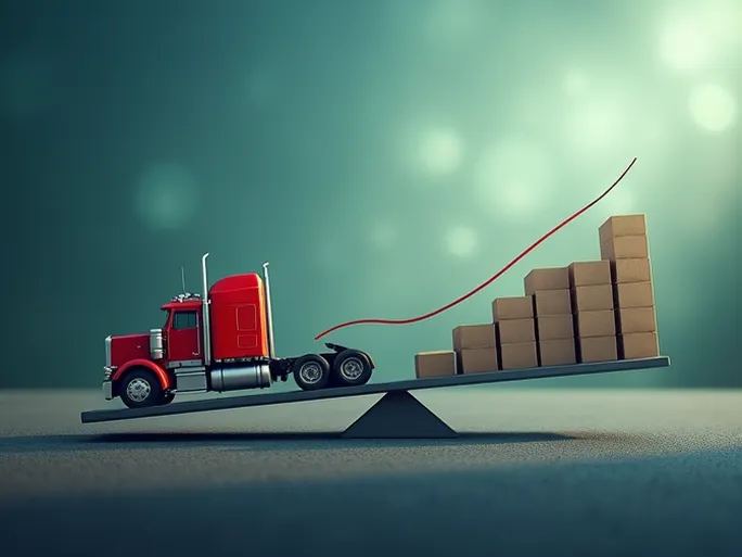 US Trucking Demand Fluctuates As Retailers Adjust Inventories