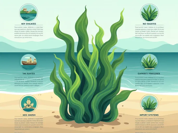 Global Trade Trends for Seaweed Under HS Code 1212207900