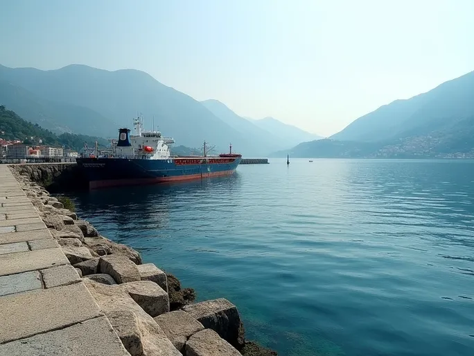 塞尼港亚得里亚海畔的克罗地亚避风港