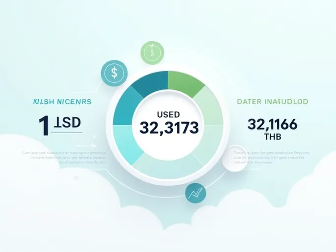美元与泰铢汇率最新动态25美元兑80793泰铢
