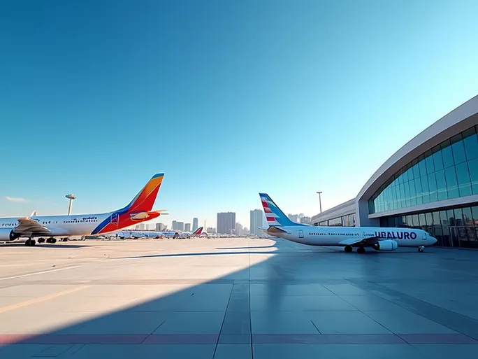 揭秘拉斯维加斯哈里里德国际机场的航班代码