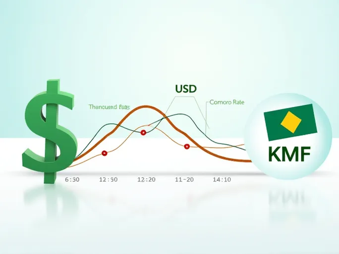 美元与科摩罗法郎的汇率动态分析