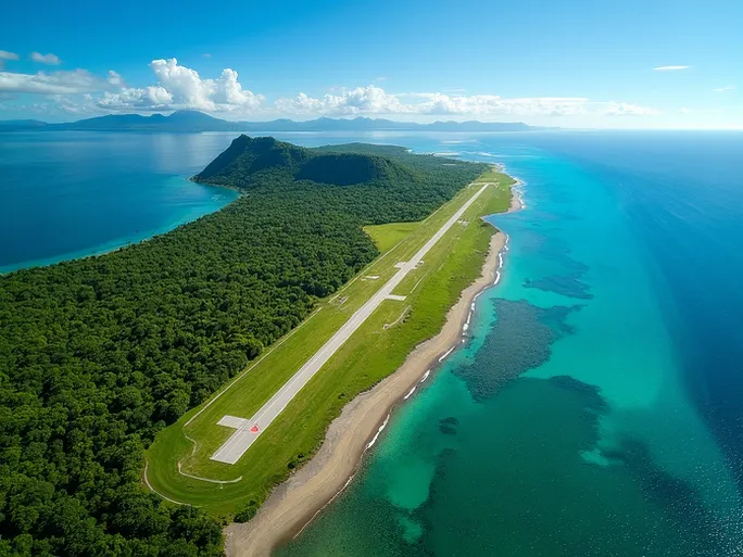 瓦努阿图诺萨普机场连接太平洋小岛的航空枢纽