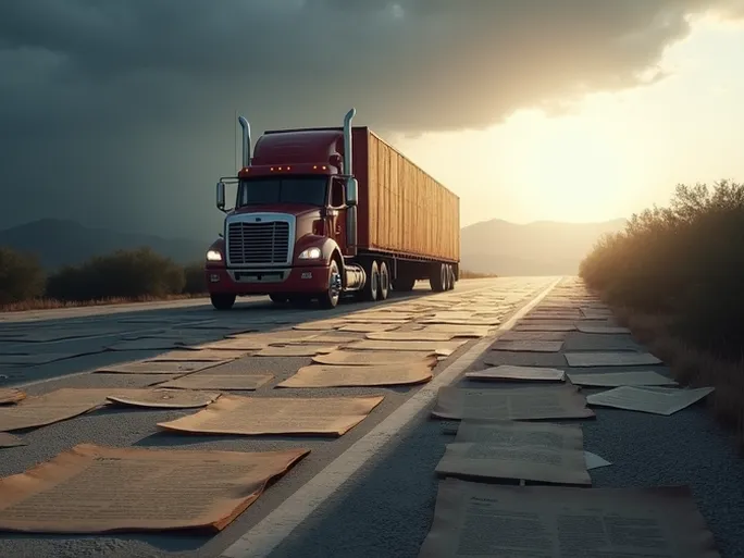 加州卡车运输业巨震AB5 法案引发雇主经营者模式合规危机