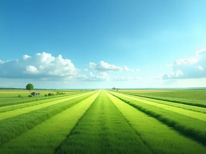 切刀位机场草地跑道上的宁静之旅