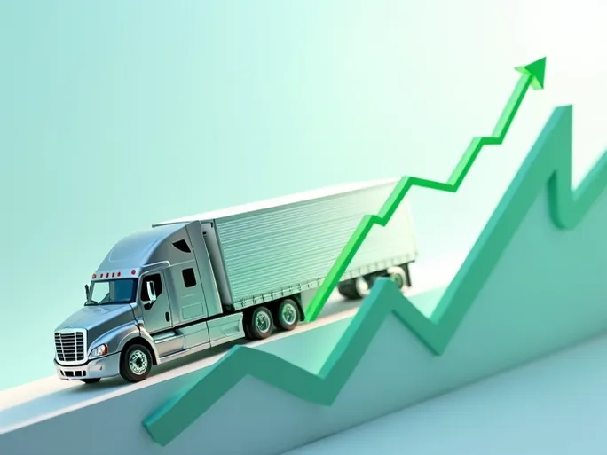 US Trucking Rebounds in January Hinting at Economic Growth