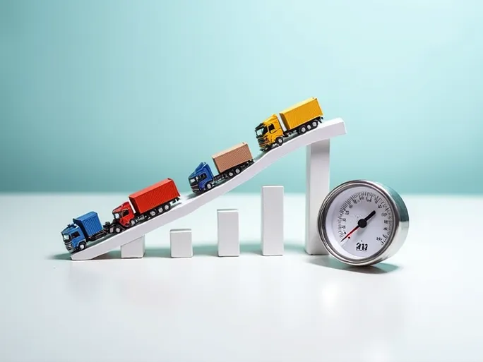 货运量与支出双降8月美国经济的晴雨表亮红灯