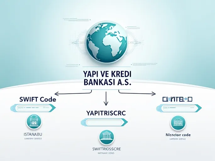 YAPI VE KREDI BANKASI AS SWIFT代码详解及汇款指南