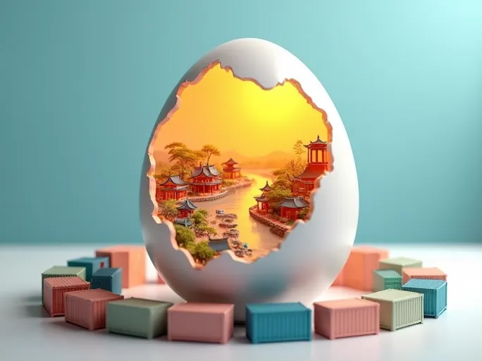 舌尖上的乡愁海外华人集运蛋类食品到德国全攻略