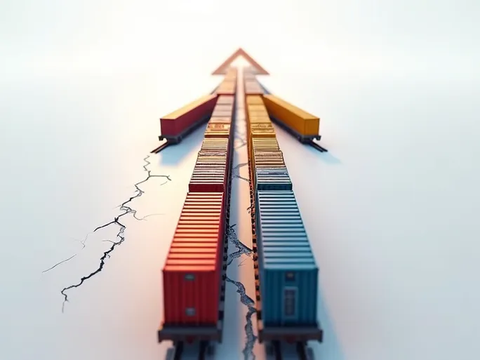 US Rail Freight Sees Mixed Results Carloads Up Intermodal Down