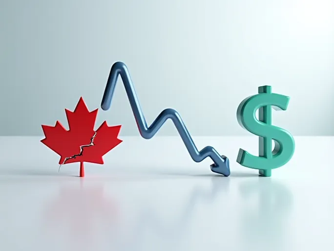 Canadian Dollar Rises on Strong Jobs Data USDCAD Dips