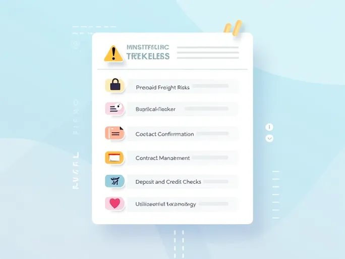 货运代理收取运费的关键注意事项