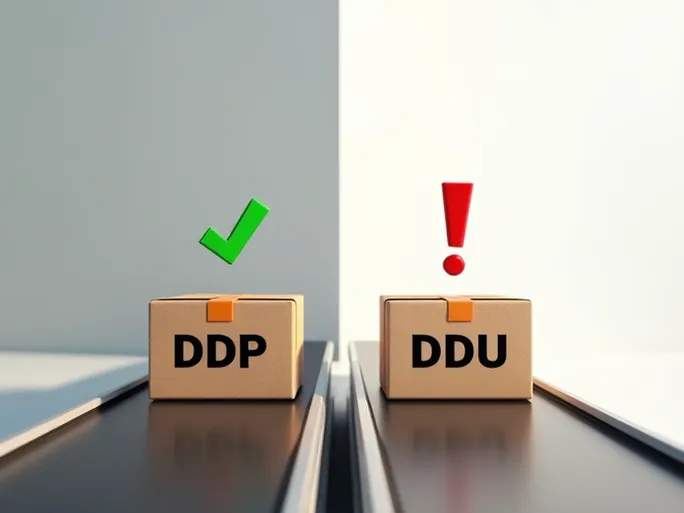 跨境电商物流DDP与DDU条款解析及卖家选择指南