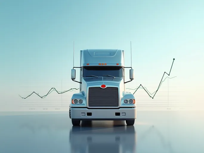 US Trucking Volume Declines in February Amid Economic Slowdown
