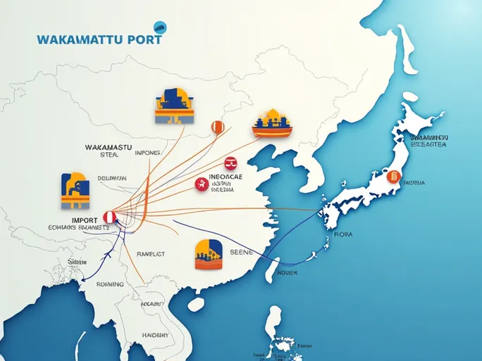 引领东亚航运的战略重地若松港深度解析