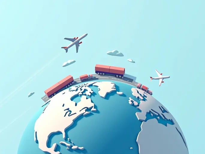 Crossborder Ecommerce Logistics Air Sea and Truck Trends