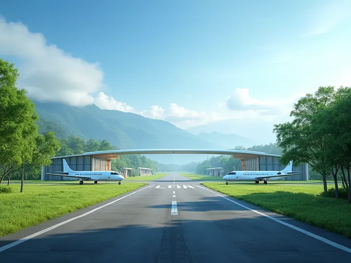 胡艾西机场实用与挑战并存的国际航空枢纽