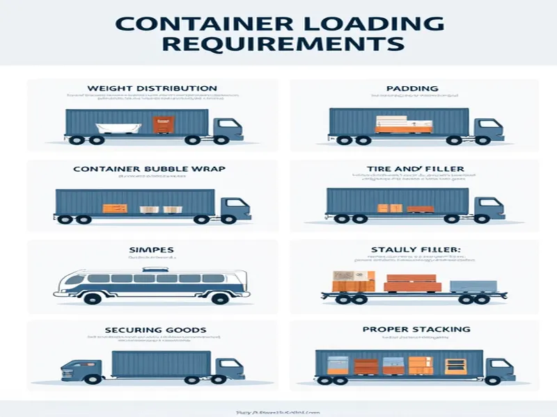 集装箱运输的装载货物要求
