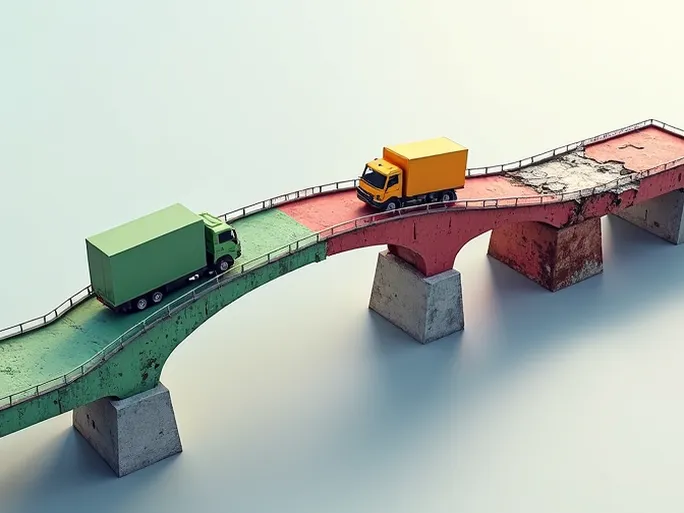 Heavier Trucks Strain Aging US Bridges Study Finds